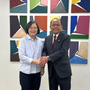 台湾前総統「蔡英文」さんと